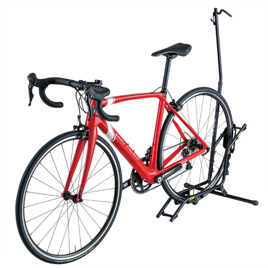 2 way bicycle horizontal and vertical storage rack