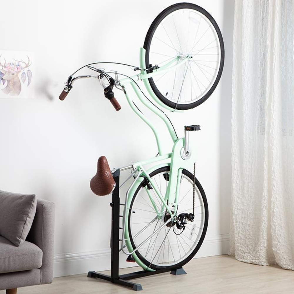 L-shaped upright bicycle rack (GUARANTEED 50% CHEAPER THAN AMAZON)
