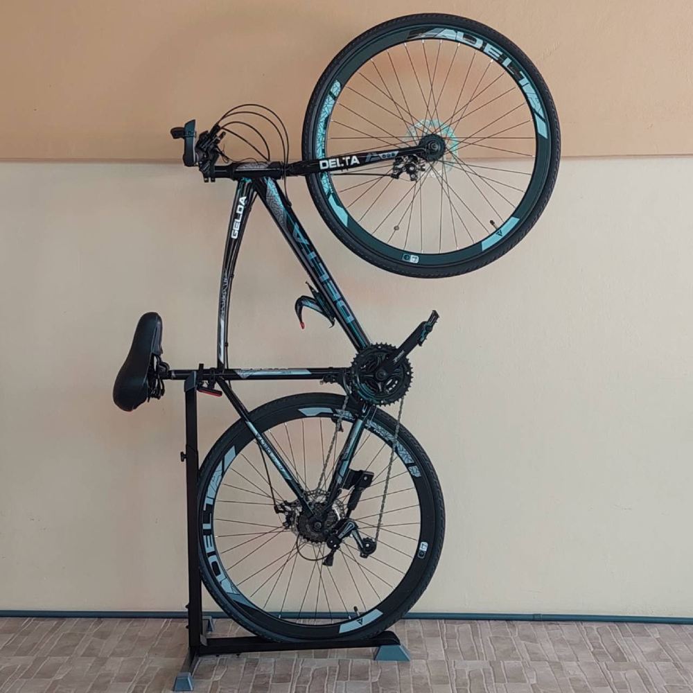L-shaped upright bicycle rack (GUARANTEED 50% CHEAPER THAN AMAZON)