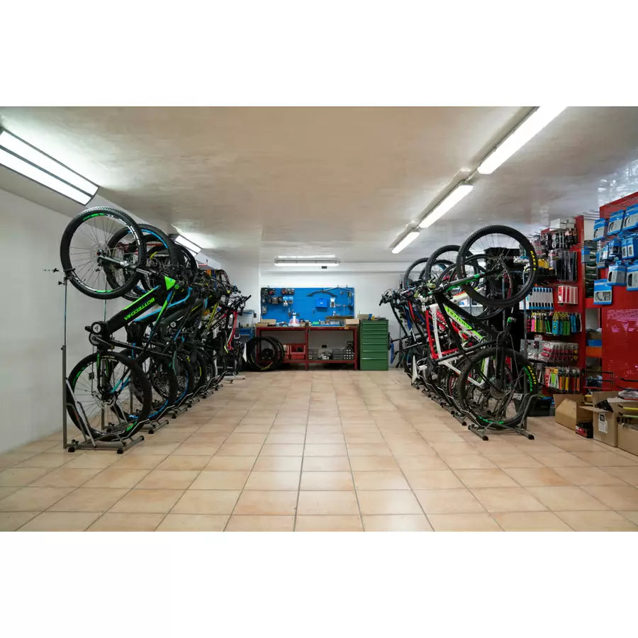 VERTICA 3-in-1 Bicycle Floor Stand for Mountain & Road Bikes