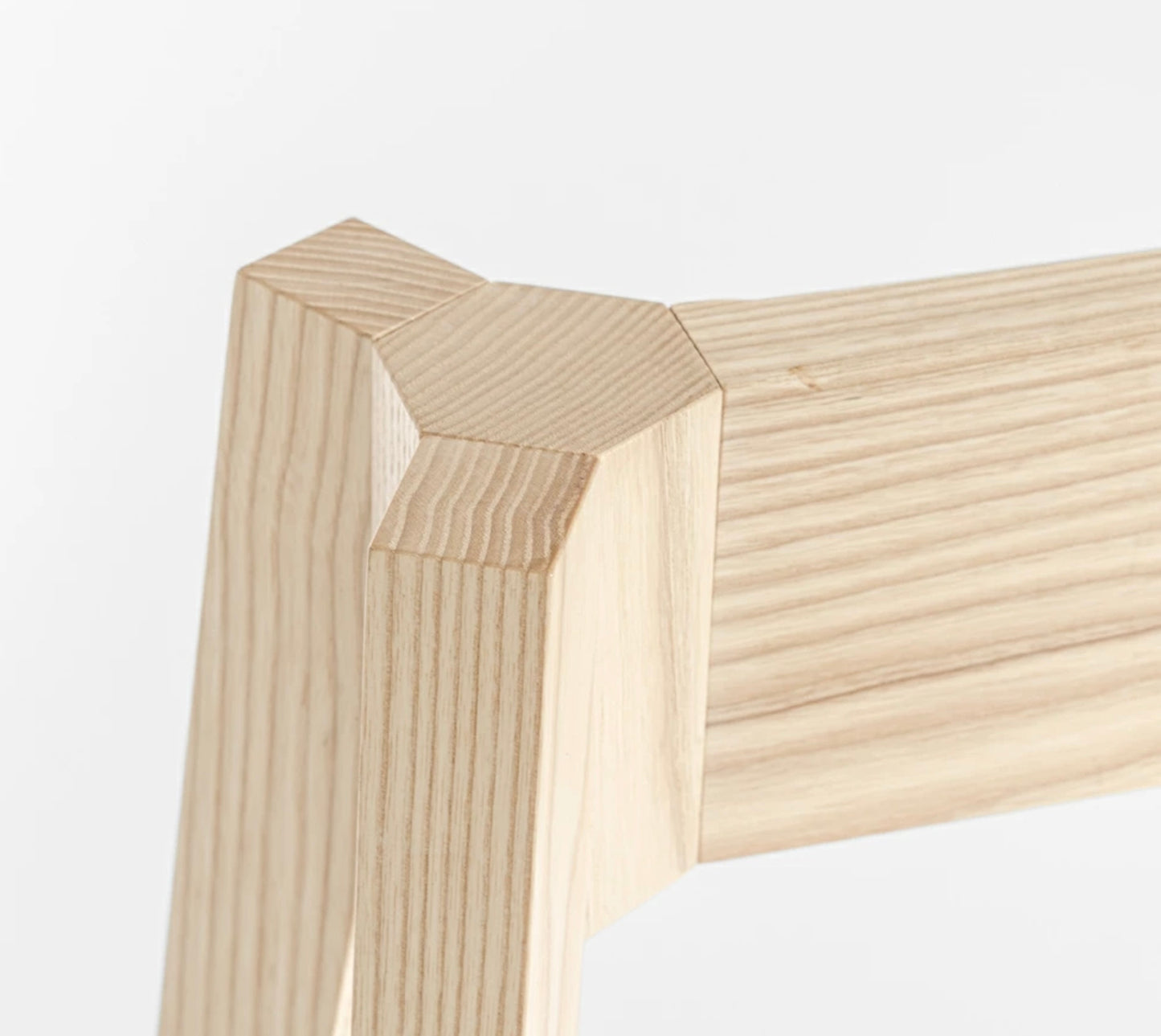 upcycled minimalist bike stand wooden