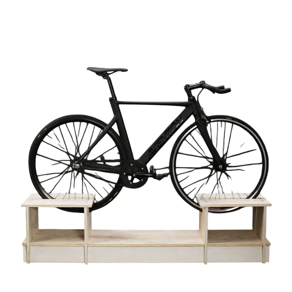 Bicycle storage TV cabinet