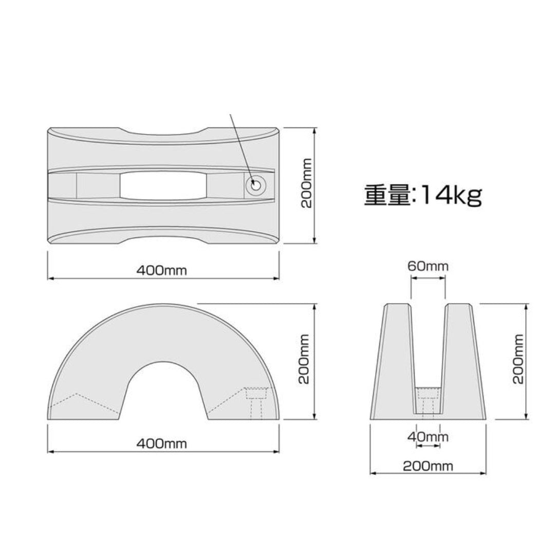 Anti-drop bike rack Strong wind countermeasures Easy to install Movable concrete