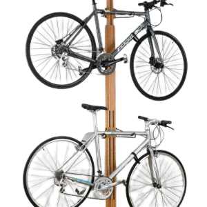 Indomitable Red Oak bike Storage Rack