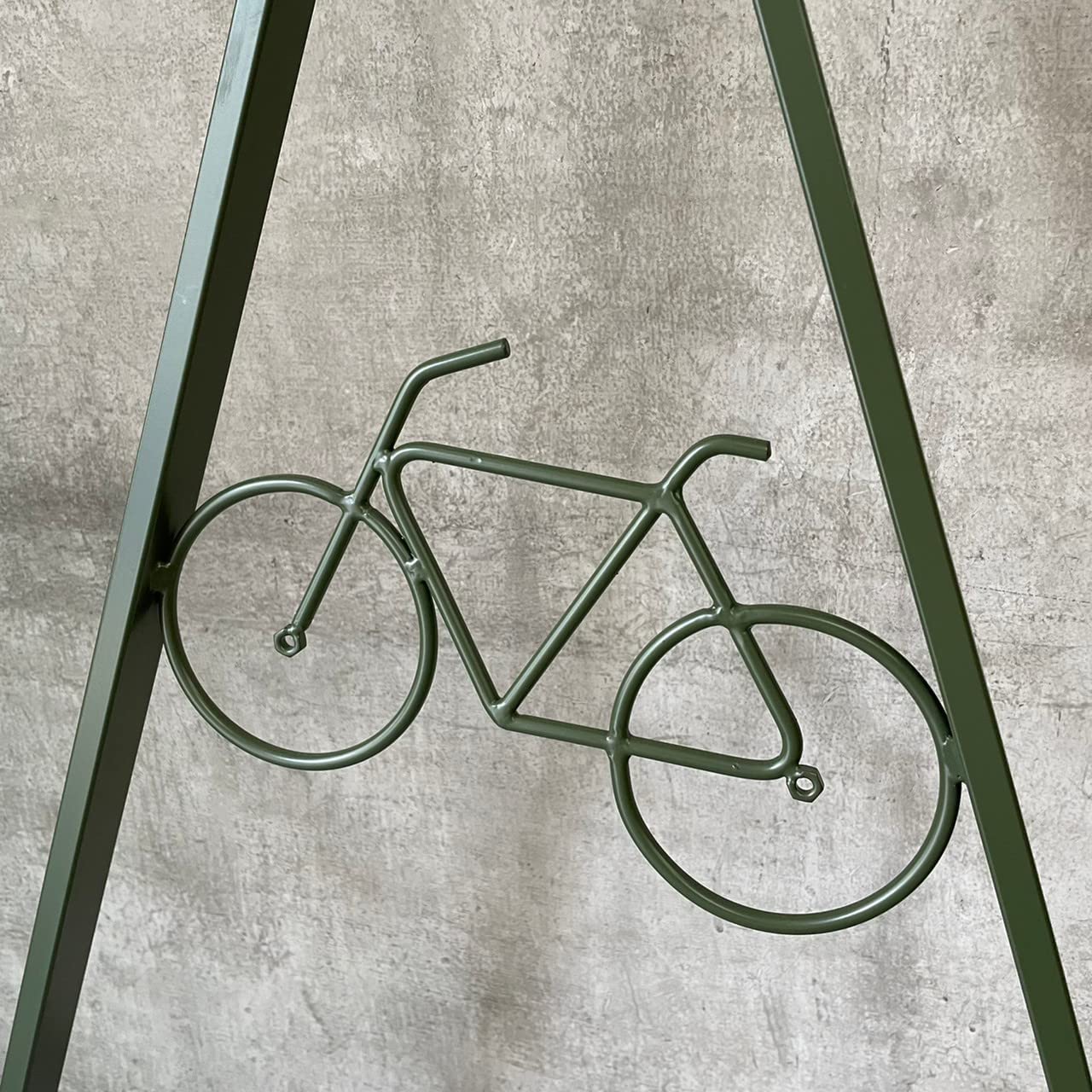 A Japanese-made saddle type bicycle rack