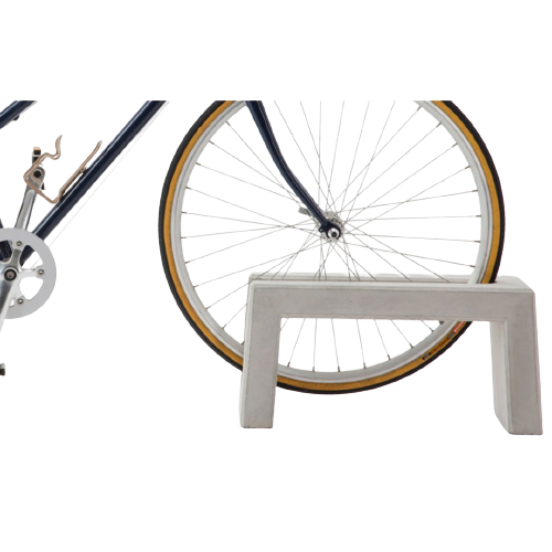 concrete bike rack