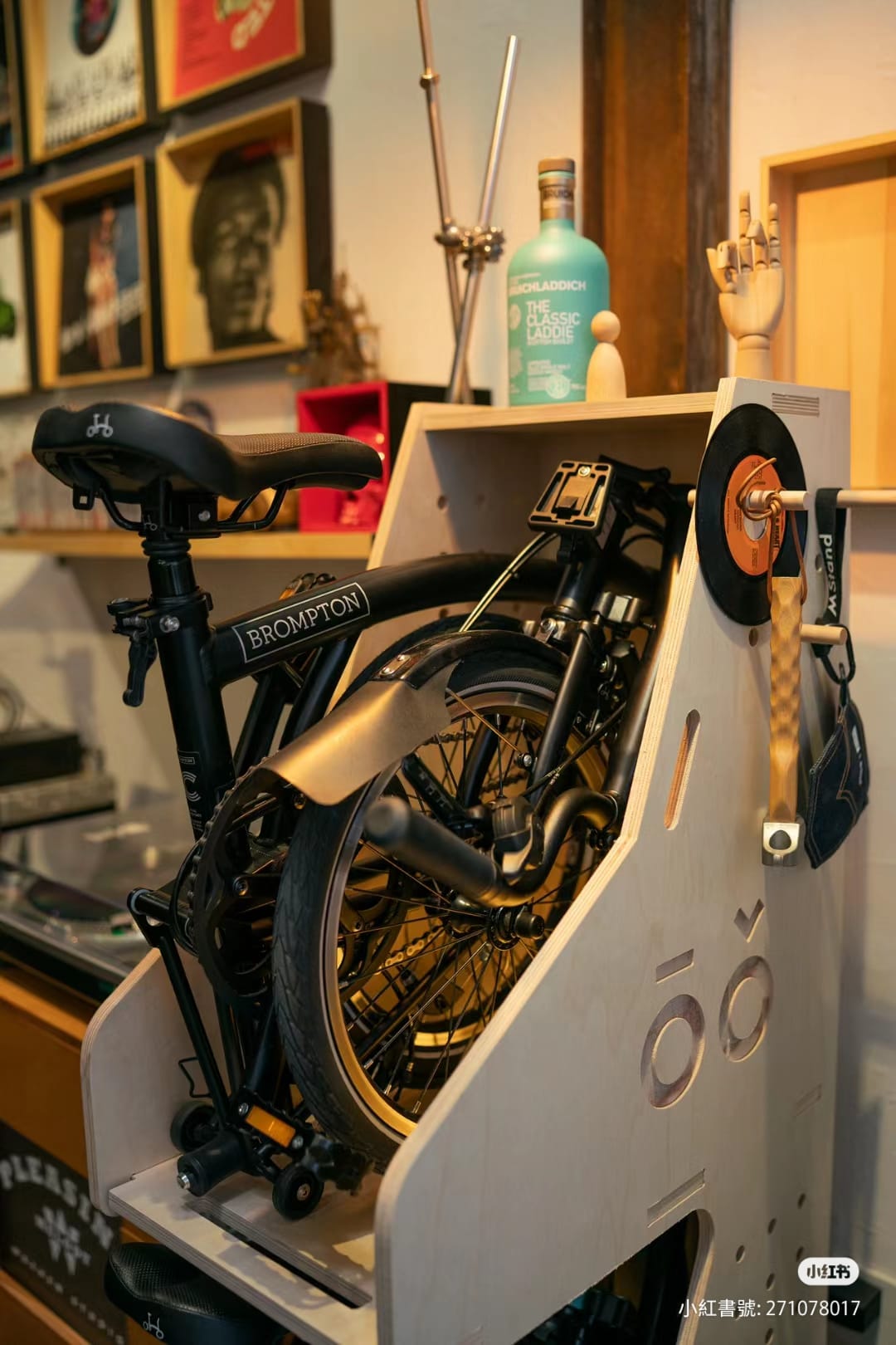 Brompton Double-Decker Bicycle with Wheels