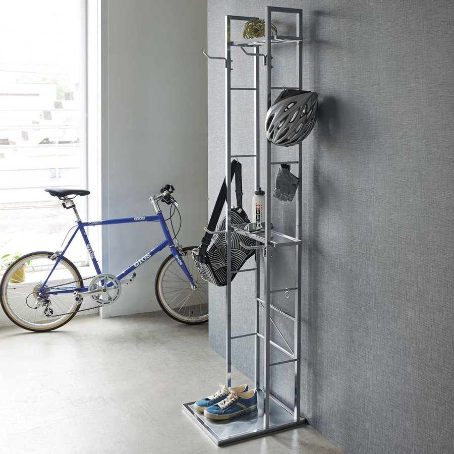 Slim and stylish bicycle rack