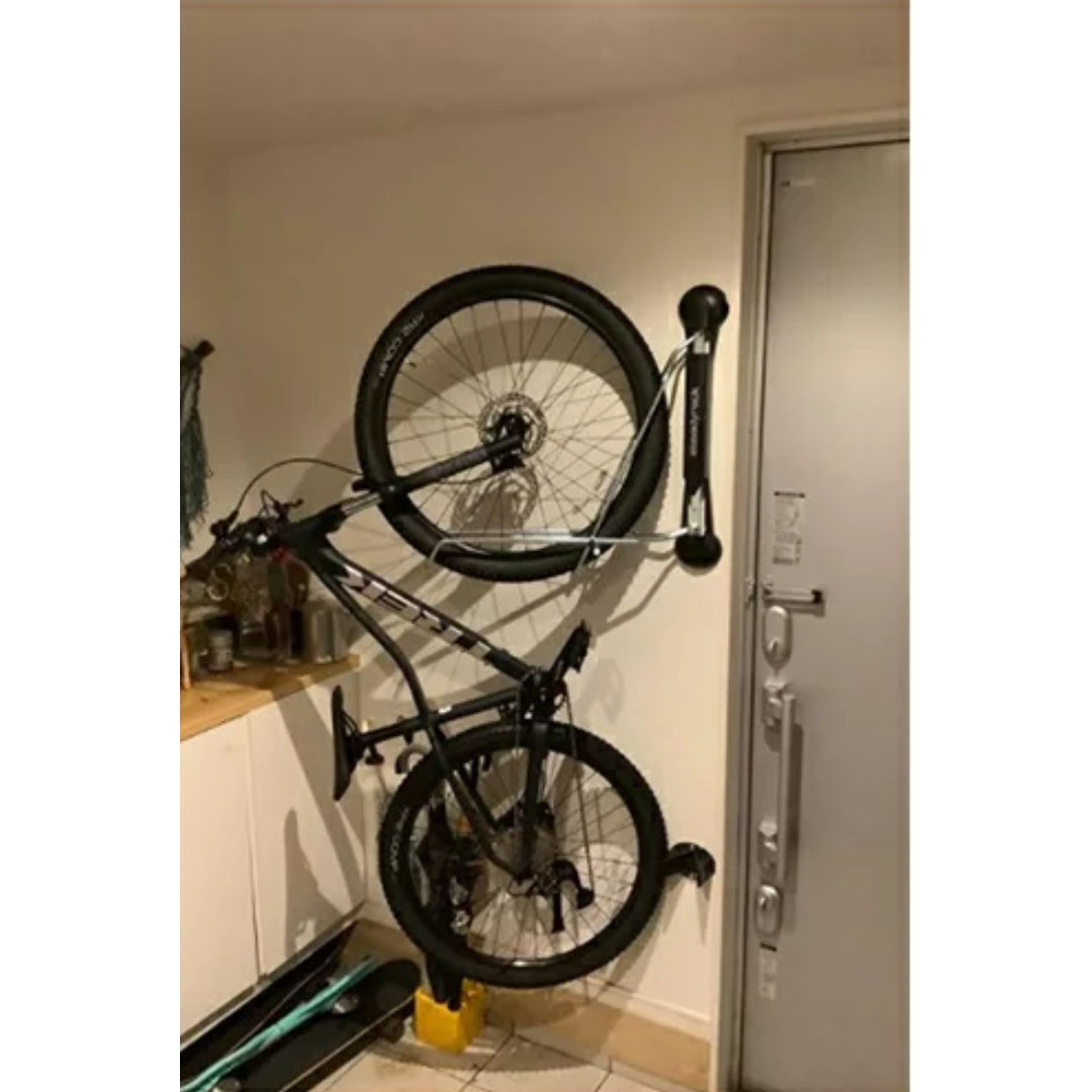180 degree rotating bicycle wall rack