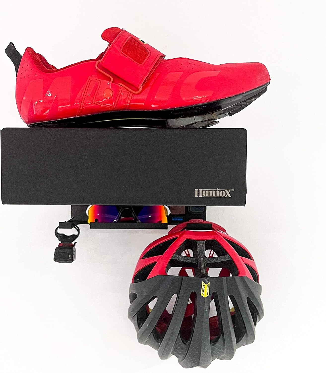 Huniox Bicycle Wall Mount Holder — Space-Saving Garage Bike Storage with Magnetic Protection