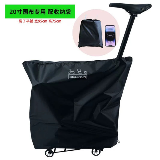 Premium Brompton Folding Bike Carry & Storage Bag for Travel and Protection