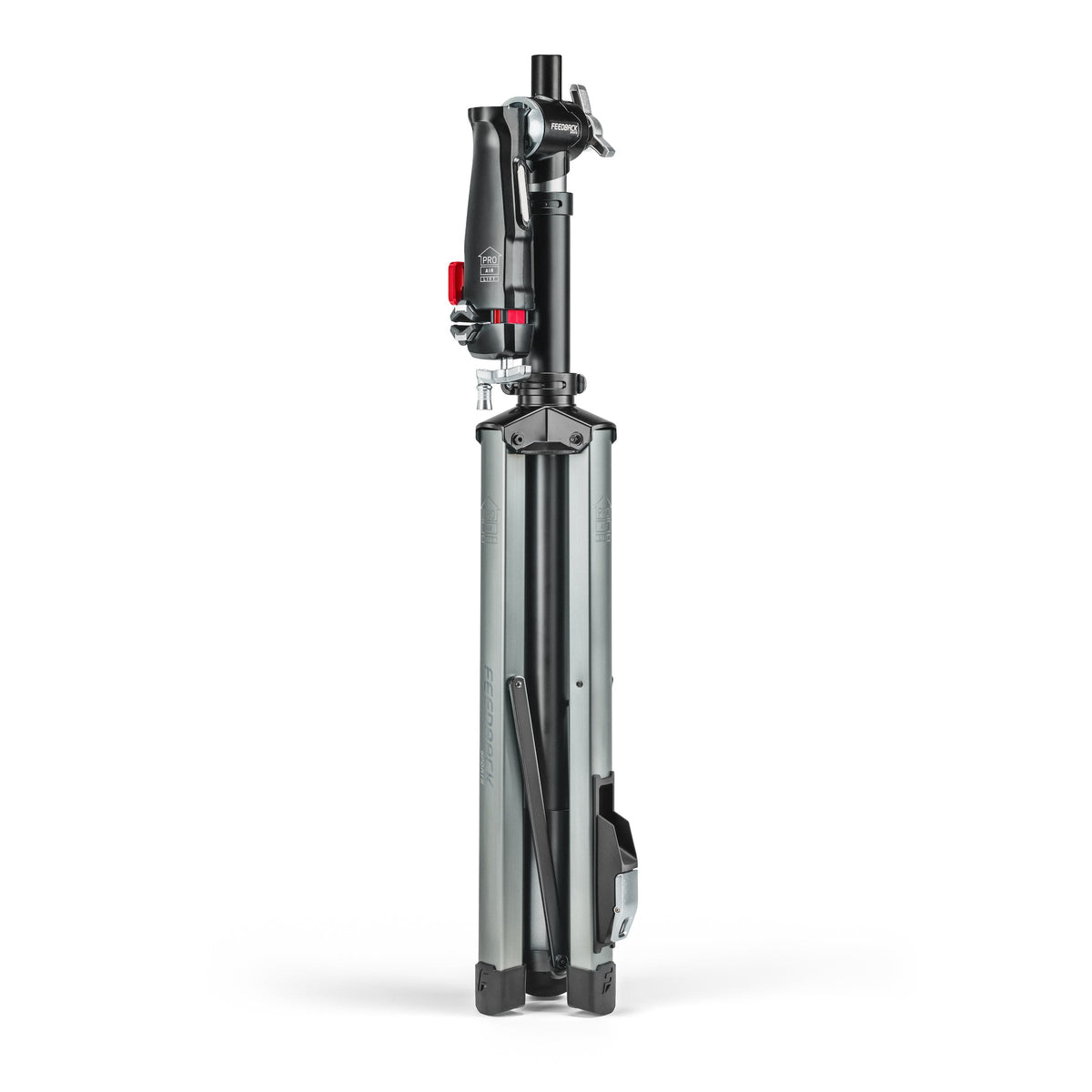 Feedback Sports Pro Air Lift Repair Stand - folded for storage