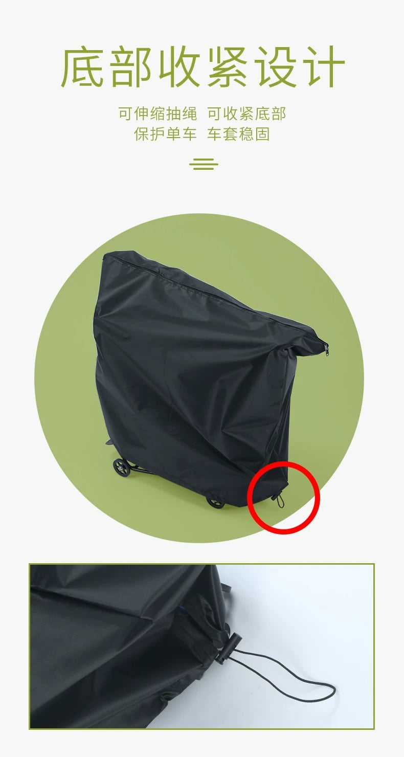 Premium Brompton Folding Bike Carry & Storage Bag for Travel and Protection