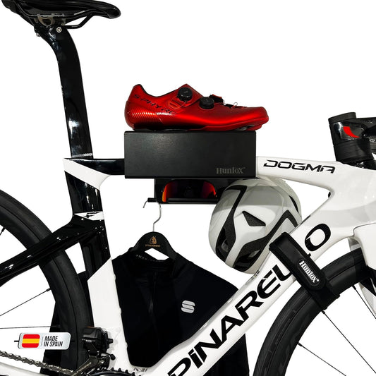 Huniox Fiets Muurbeugelhouder — Ruimtebesparende Garage Fietsenberging met Magnetische Bescherming