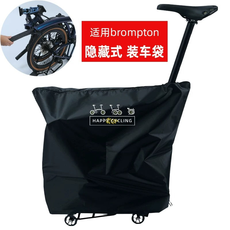 Premium Brompton Folding Bike Carry & Storage Bag for Travel and Protection