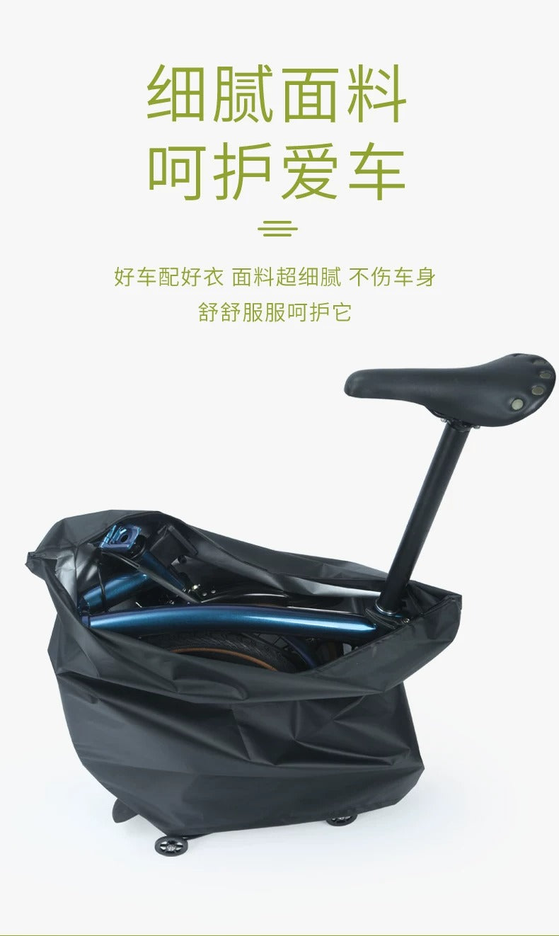 Premium Brompton Folding Bike Carry & Storage Bag for Travel and Protection
