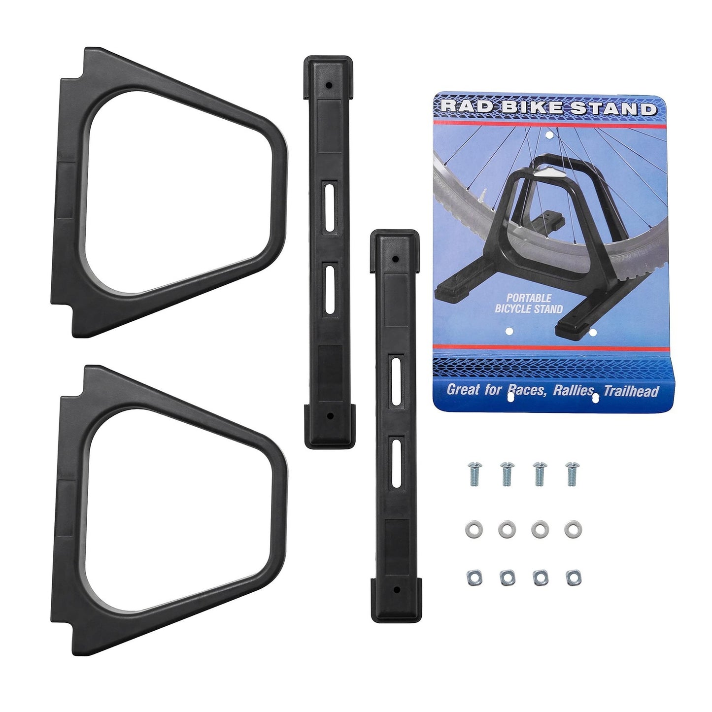 RAD Cycle Portable Bike Floor Stand for Secure Parking & Easy Storage