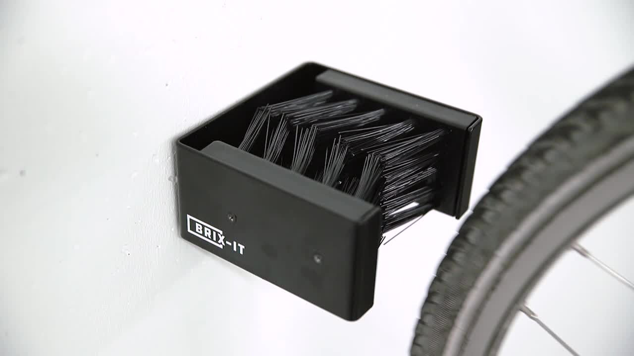 BRIX-IT Universal Bike Wall Mount — Fits All Tyre Widths, No-Lift Installation