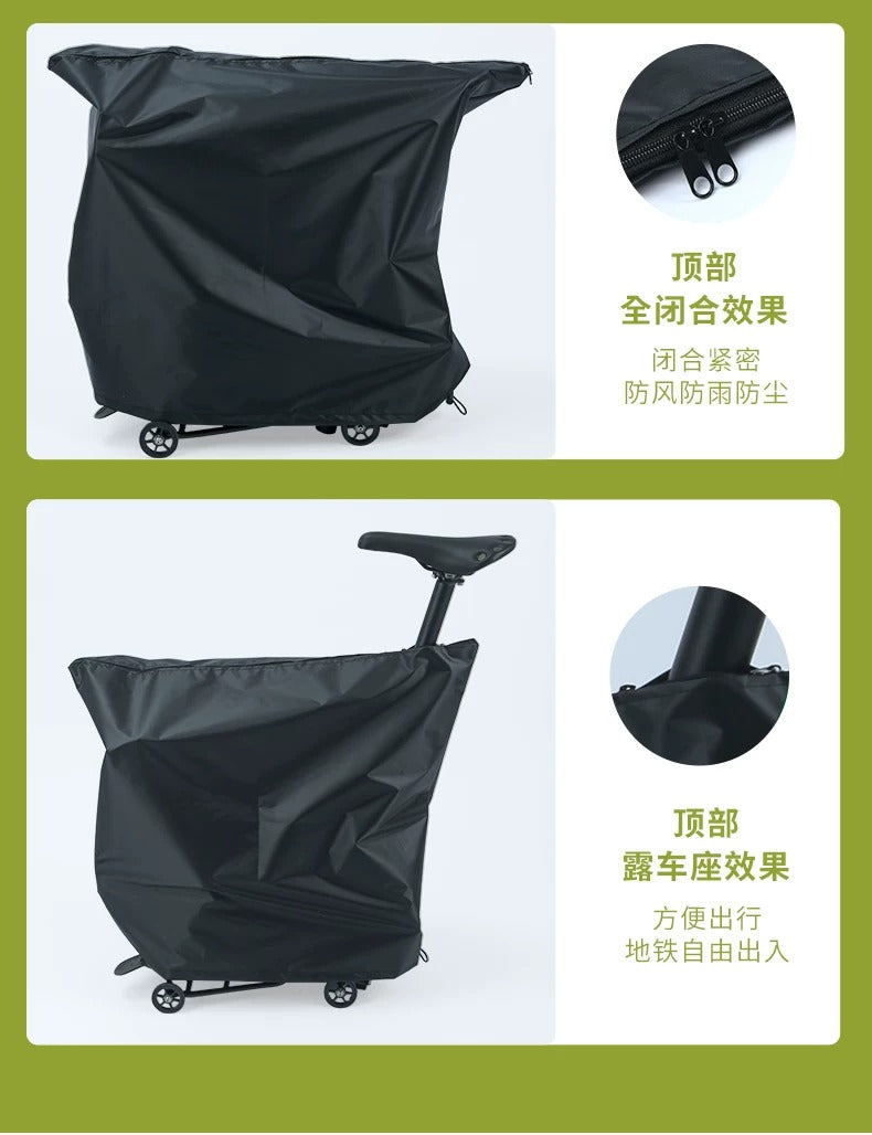 Premium Brompton Folding Bike Carry & Storage Bag for Travel and Protection