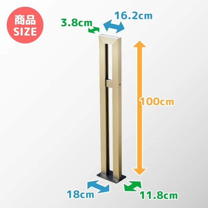 Smart Solar LED Bicycle Stand with Motion Sensor & Secure Floor Mount