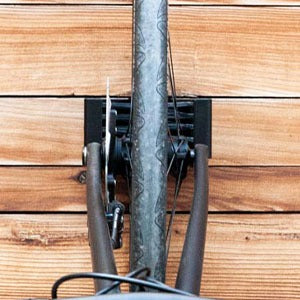 BRIX-IT Universal Bike Wall Mount — Fits All Tyre Widths, No-Lift Installation