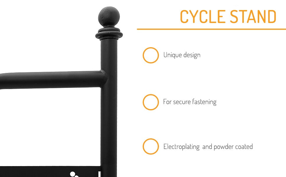 2-Bike Parking Stand — Galvanised & Powder-Coated, Concrete or Dowel Mount