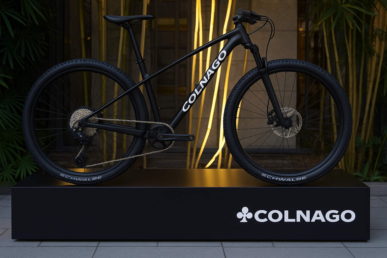 Bike Shop Display Stand | Single-Layer Platform | Black Display Rack ...