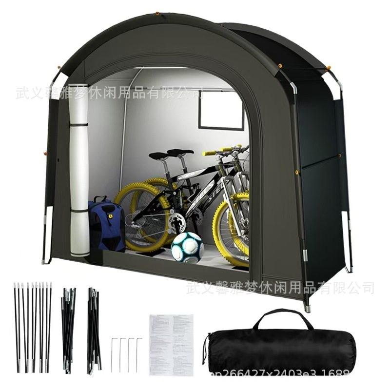 Bicycle storage tent - color options