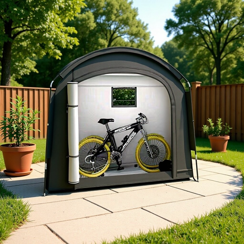 Bicycle storage tent - main
