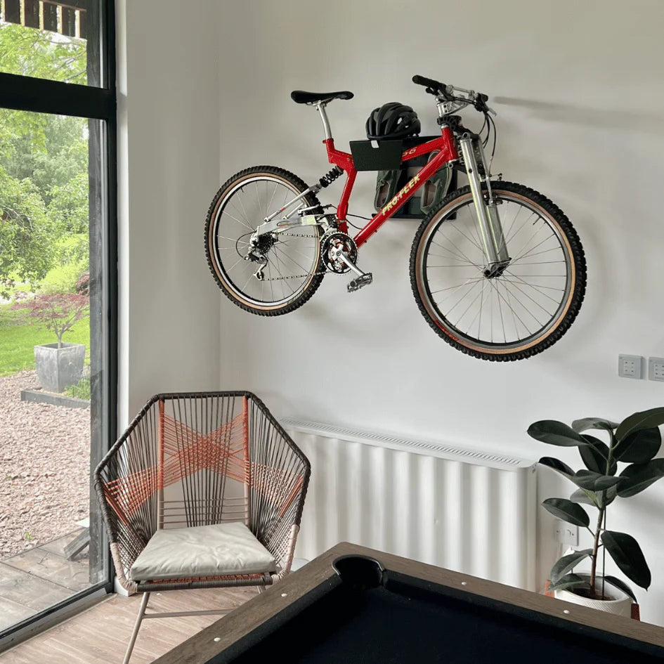 bicycle wall mount aluminium aluminium pelekap dinding basikal
