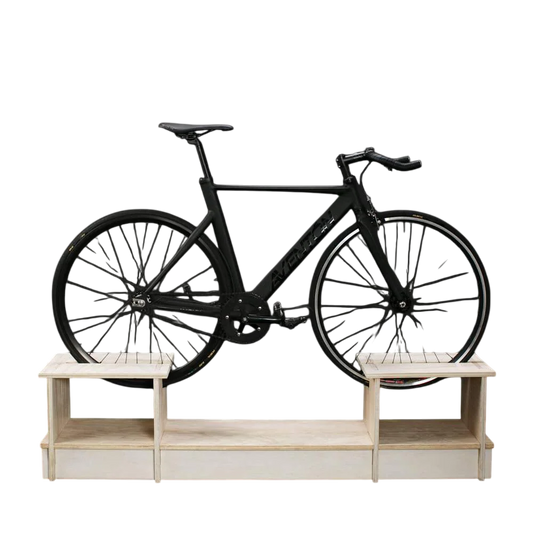 Bicycle storage TV cabinet