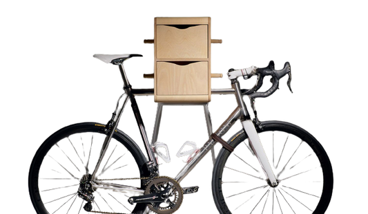 Multifunctional bicycle storage furniture (with USB charging)