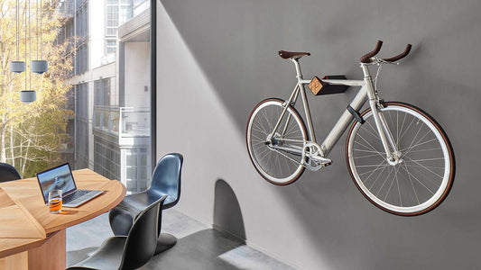 Fashionable bike wall mount