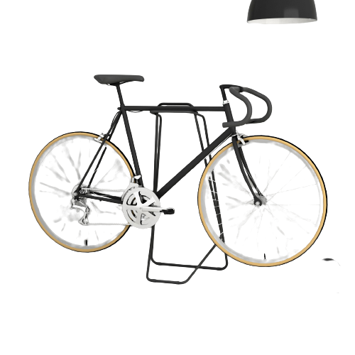 Black Minimalist Bike Rack – Storage for Sports