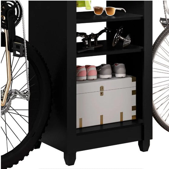 Multi-purpose bicycle cabinet